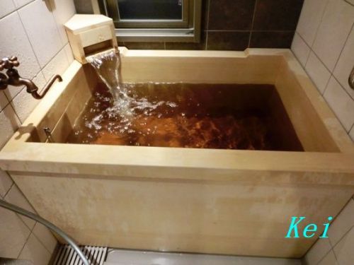 『天然温泉 富山 劔の湯 御宿 野乃(ドーミーイン)』(3)泉質と大浴場。見取り図をエクセルの図形で描いてみた 〔富山県富山市〕