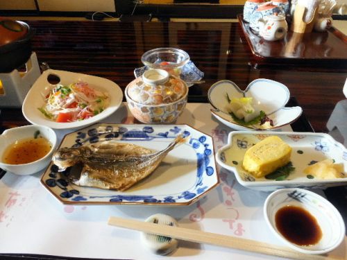 静岡県下賀茂温泉 花のおもてなし南楽19('A`)朝食等(2017年1月)