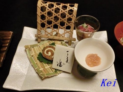 和倉温泉『加賀屋姉妹館 あえの風』(4)夕食★能登の彩菜 〔石川県七尾市〕