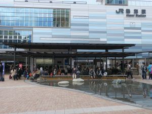 熱海温泉 足湯 家康の湯
