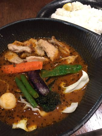 スープカレー→新千歳空港温泉泊