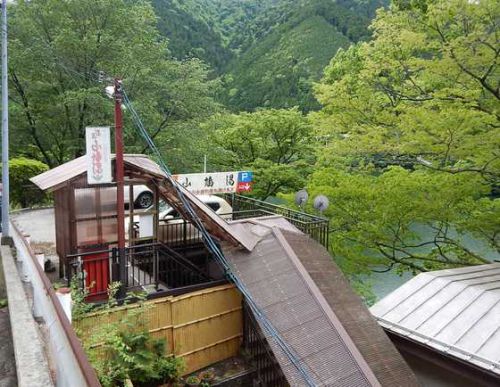 奈良県川上村 入之波温泉 山鳩湯