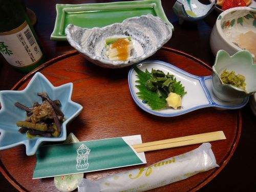 栃尾又温泉 自在館(新潟県魚沼市)④食事