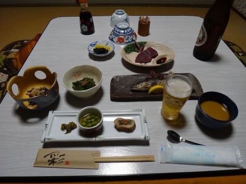 龍神温泉 坂井屋旅館(和歌山県田辺市)②食事