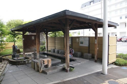 松江しんじ湖温泉 足湯 ★