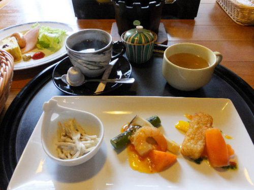 群馬県草津温泉 湯宿 季の庭17('A`)朝食その2