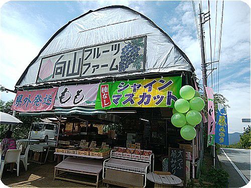 向山フルーツ&はやぶさ温泉&パン工房鳥居平