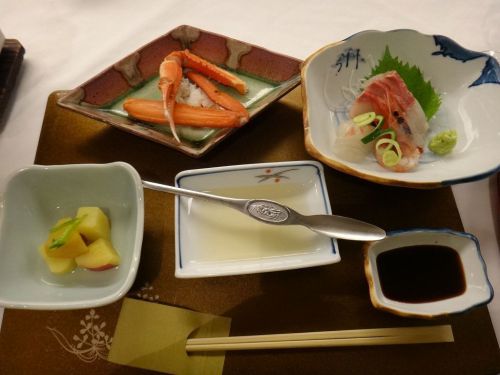 木津温泉 ゑびすや(京都府京丹後市)④食事
