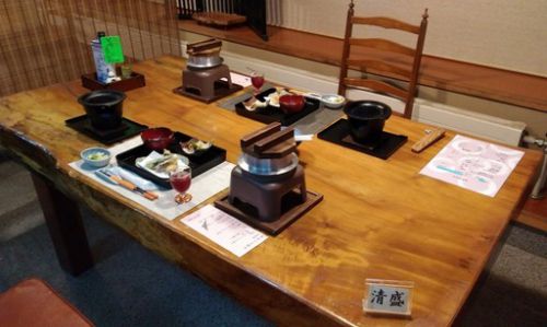 湯西川温泉、清盛、6度目、夕食、旨い、酒が進む
