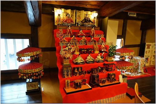 【七釜温泉〔旅館七釜荘〕(兵庫・新温泉町)】~かけ流しの湯~ & 雛祭