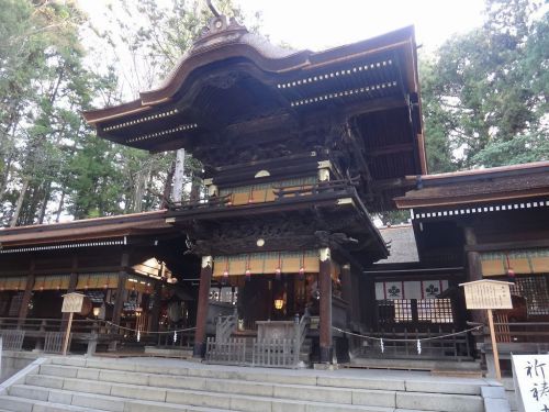 下諏訪温泉 番外編(下社秋宮・ホテル・食事他)