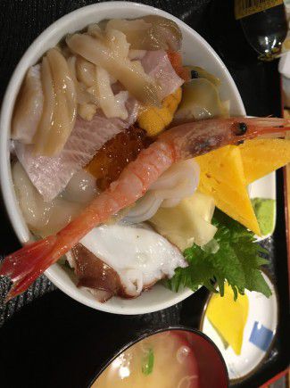 海鮮料理は温泉市場