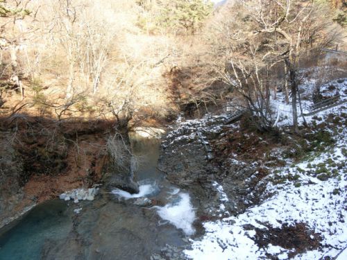 2018/1/2(土) 四万温泉甌穴 群馬県