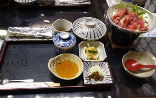 群馬、水上温泉、照葉荘 その③ 食事
