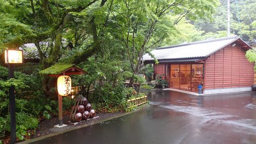妙見温泉・おりはし旅館~湯温調節も冷泉でできる♪完全掛け流し秘湯宿・その1