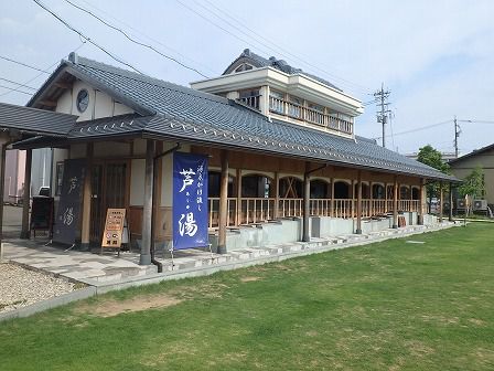 あわら温泉 周辺観光、足湯や焼けた旅館なども