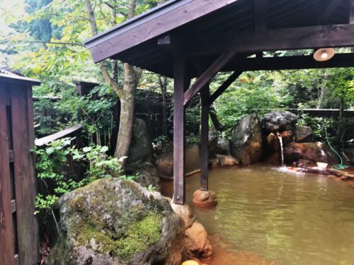 平湯民俗館 露天風呂・平湯の湯