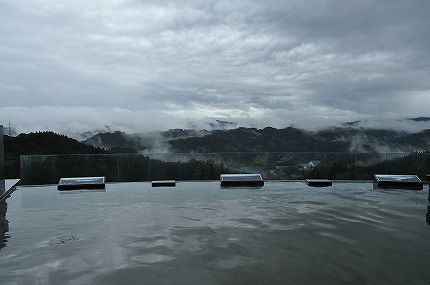 雲上の露天風呂