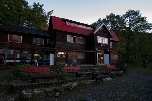のんびり歩く白馬鑓温泉 (1)