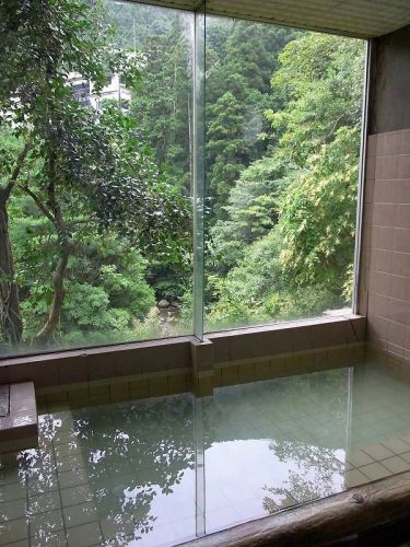 犬鳴山温泉 山乃湯(泉佐野市) これぞローション。犬鳴山温泉の掛け流し湯。