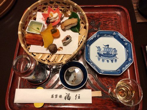 箱根湯本温泉 真綿の湯 萬翠楼福住(食事と感想)