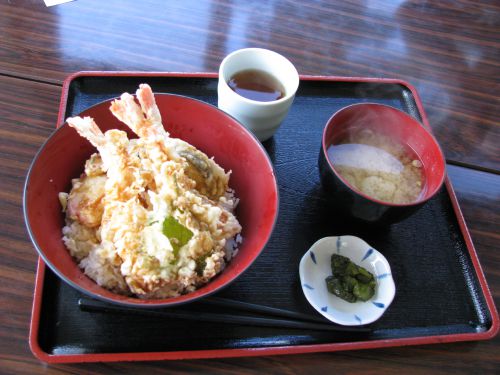 谷地頭温泉の天丼