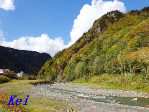 層雲峡温泉「ホテル・ノーザンロッジ」(4) 朝食おにぎり弁当、朝の風景 〔北海道上川町〕
