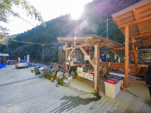 奈良_上湯温泉 河原の露天風呂