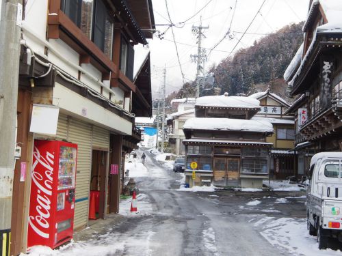 角間温泉 福島屋旅館にひとり泊('19)