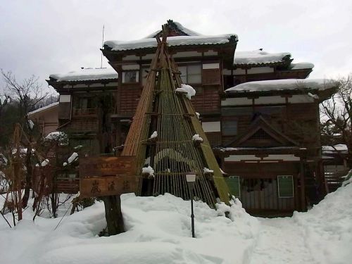 越後長野温泉 嵐渓荘(三条市) 珍しい強食塩冷鉱泉は効能豊かです