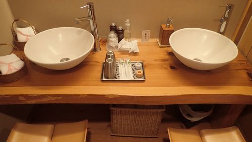 杖立温泉・米屋別荘~杖立川畔に建つ老舗の小宿で温泉三昧(*^。^*)・その2(温泉編)