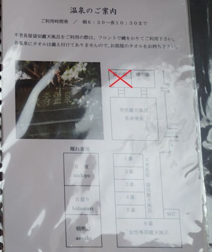杖立温泉・米屋別荘~杖立川畔に建つ老舗の小宿で温泉三昧(*^。^*)・その3(温泉編続き)