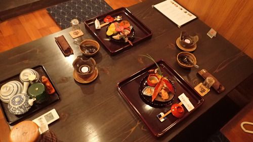 杖立温泉・米屋別荘~杖立川畔に建つ老舗の小宿で温泉三昧(*^。^*)・その4(食事編)