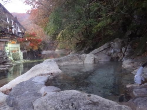 湯西川温泉 薬研の湯