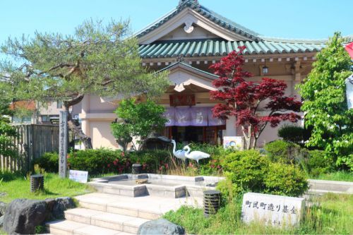 山中温泉総湯(共同浴場)菊の湯と源泉掛け流しの笠の露(足湯&飲泉所)