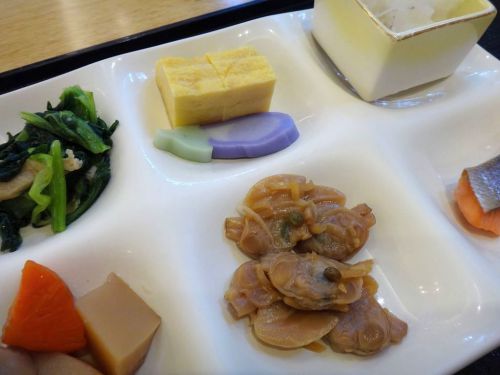 長島温泉 ガーデンホテルオリーブ ⑥朝食その2:珍しい果物もありました