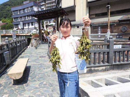 湯村温泉 荒湯でできるおもろいこと
