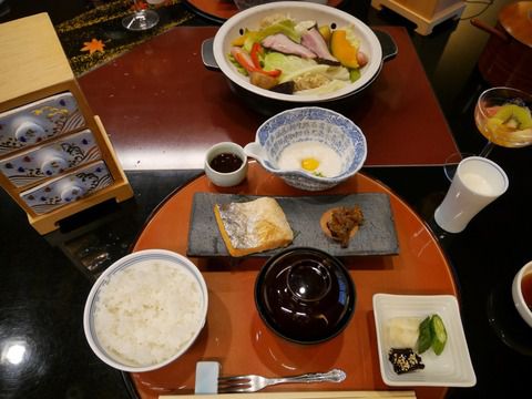 かやぶきの源泉湯宿 悠湯里庵・別館 悠山 朝食・感想 ⑤