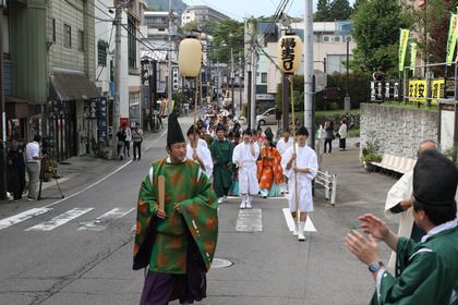大地の恵みへの感謝と繁栄を祈る ~塩原温泉 古式湯まつり~