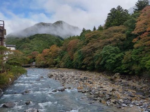 10月19日 塩原温泉紅葉情報