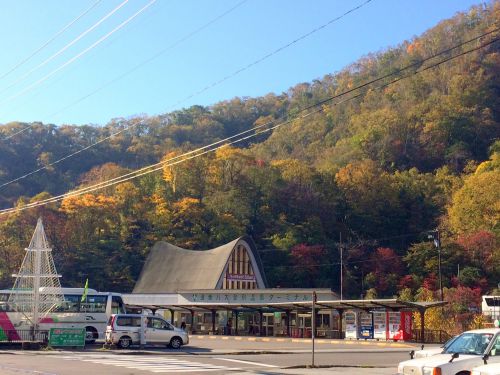 登別温泉 紅葉情報2019