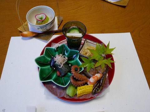山神温泉 湯乃元館 夕食 ③