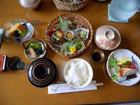 山神温泉 湯乃元館 朝食・感想 ④