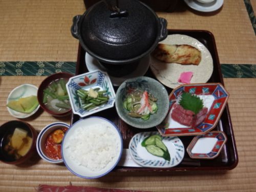 肘折温泉 三春屋本館(食事編)