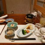 白骨温泉 泡の湯 宿泊 その2 お食事編