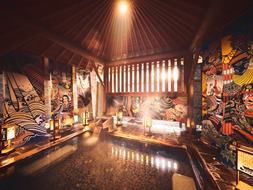 中禅寺温泉 星野リゾート 界日光 宿泊 その3 お風呂編