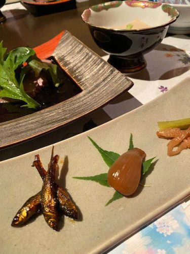 長野県大鹿村 鹿塩温泉 湯元 山塩館9('A`)食事その2