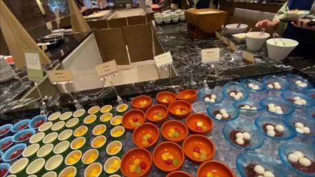 【怒涛の8食連続バイキングその4】登別温泉 第一滝本館~朝食ブッフェもさすが高級ホテルの質・量でまた食べ過ぎてしまう…