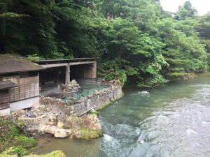 長男との二人旅大沢温泉滞在中(令和二年夏)