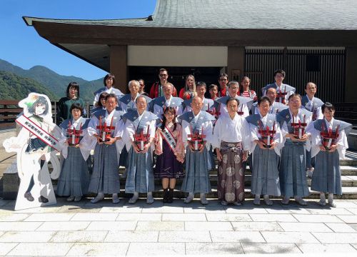 祝!南紀勝浦温泉大使 就任1年!